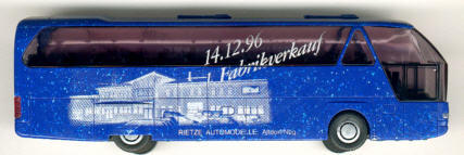 Rietze Neoplan-Starliner 1. Fabrikverkauf 14.12.96