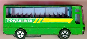 Blech Omnibus-Jumbo-Coach, 12 cm Powerliner