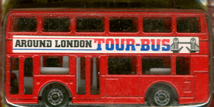 Matchbox London DD TOUR BUS