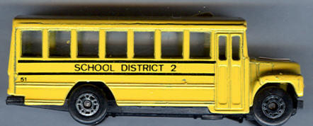 Matchbox Schulbus-US School District 2