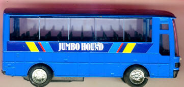 Blech Omnibus-Jumbo-Coach, 12 cm Jumbo Hound