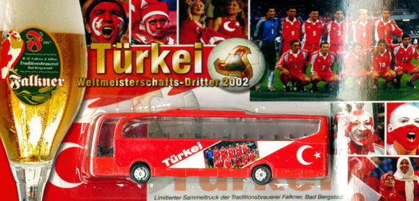China/W Mercedes Benz MB  Travego Türkei Fußball-WM-Dritter