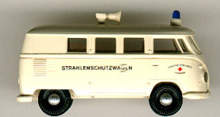Brekina VW-Bus DRK-Strahlenschutzwagen