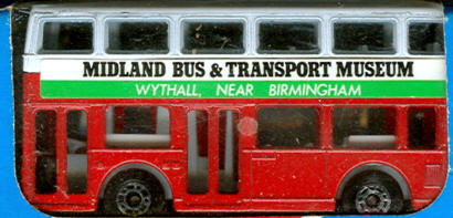 Matchbox London DD Midland Bus&Transport Museum