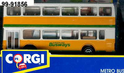 Corgi Metro Bus DD YR./SUNDERLAND BUSWAYS