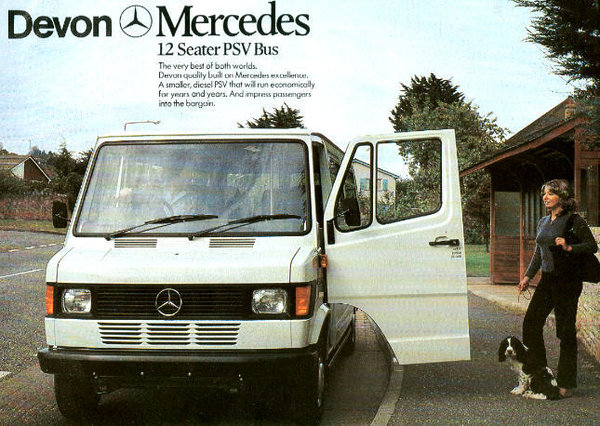 Prospekte Mercedes Benz MB   -  PSV-Bus -  12-s.