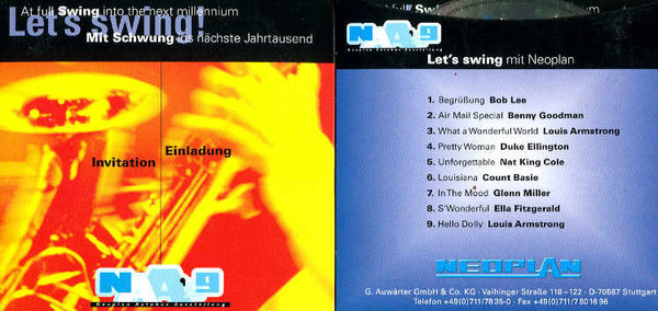 CD-ROM Neoplan NAA '99 Let'swing