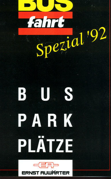 Bus Fahrt Spezial '92