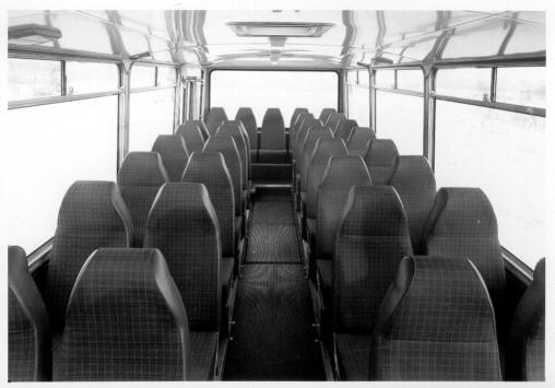 Foto Büssing-Bus - Innen - 1971