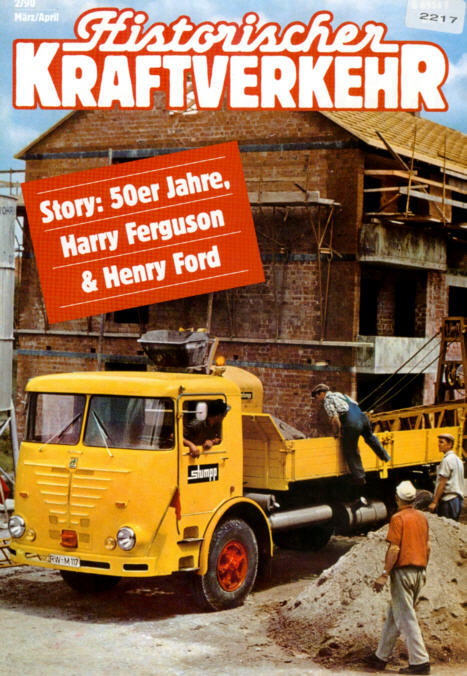 Historischer Kraftverkehr 2/90 Harry Ferguson,Henry Ford