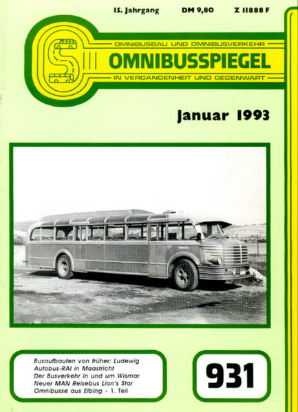 Omnibusspiegel 1993  Nr. 931-934